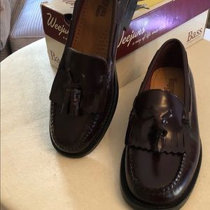Brown Burgundy Original Bass Loafers